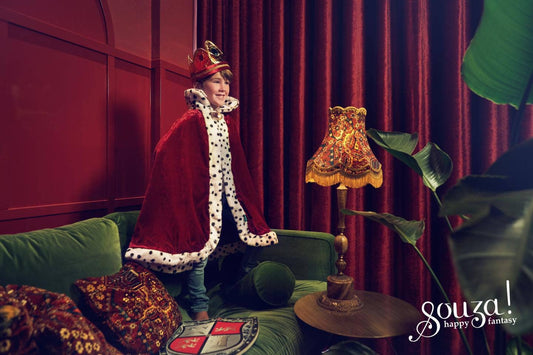 King Louis crown-Costume Accessory for Kids-Carnival & Festive Use