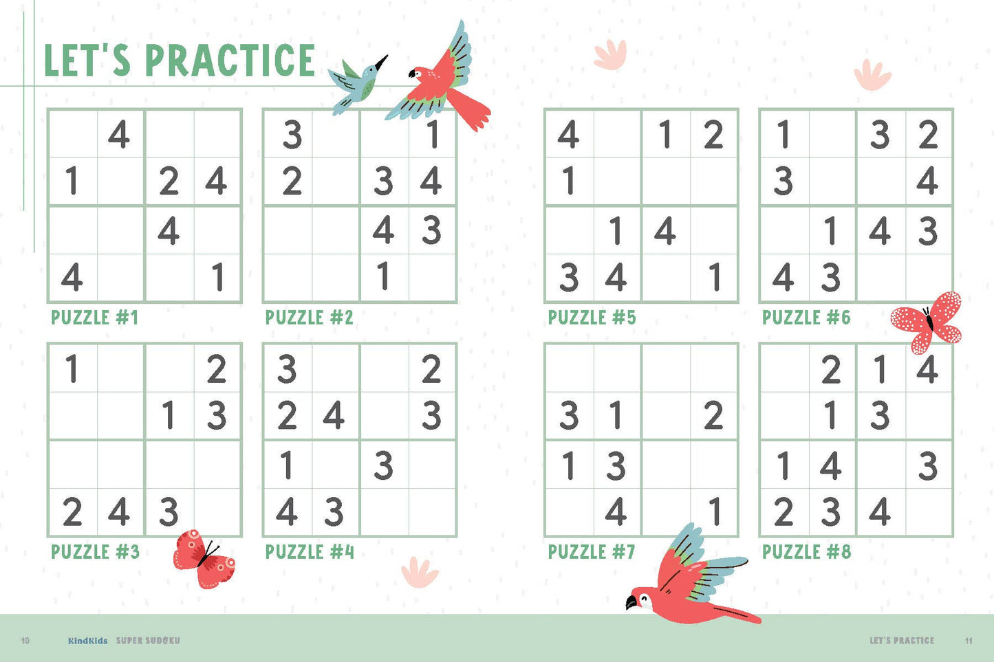 KindKids Super Sudoku:Brain-Boosting Puzzles for Kids 6 & Up