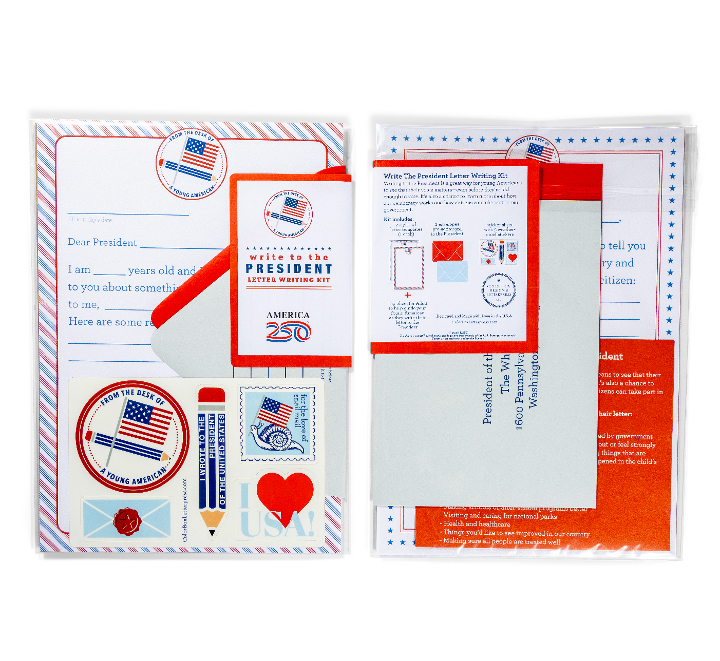 Write a Letter to the President | Letter Writing Kit