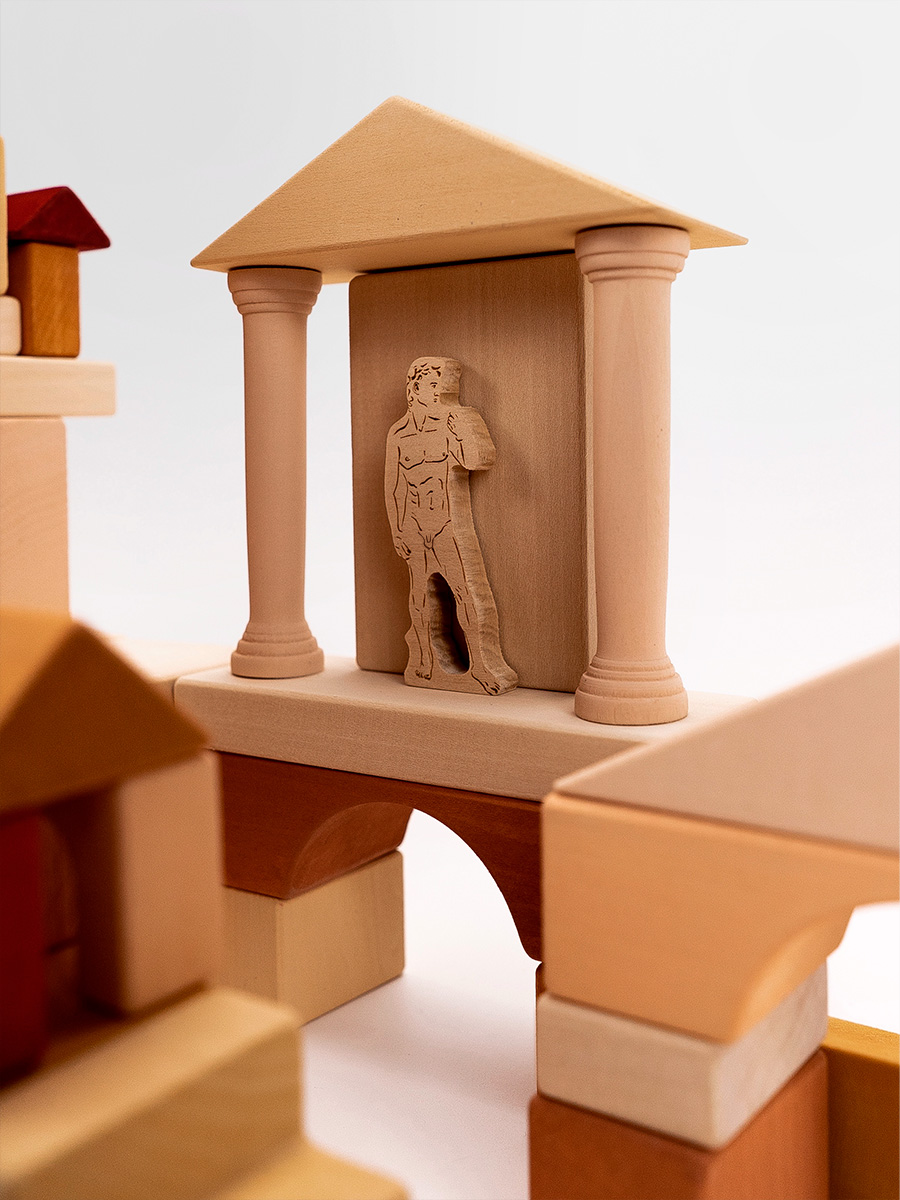 Blocks "Italy. Ancient city"