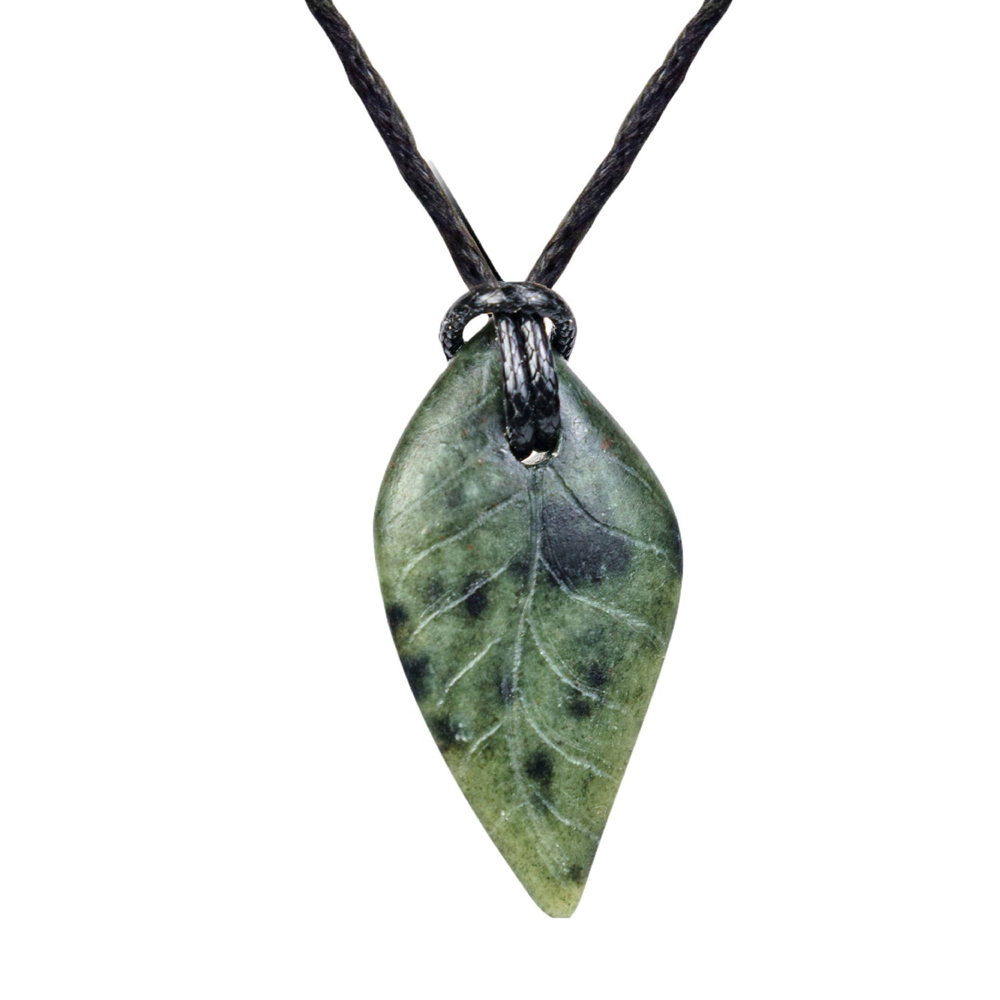 Leaf Soapstone Pendant Jewelry Kit Carving Kit