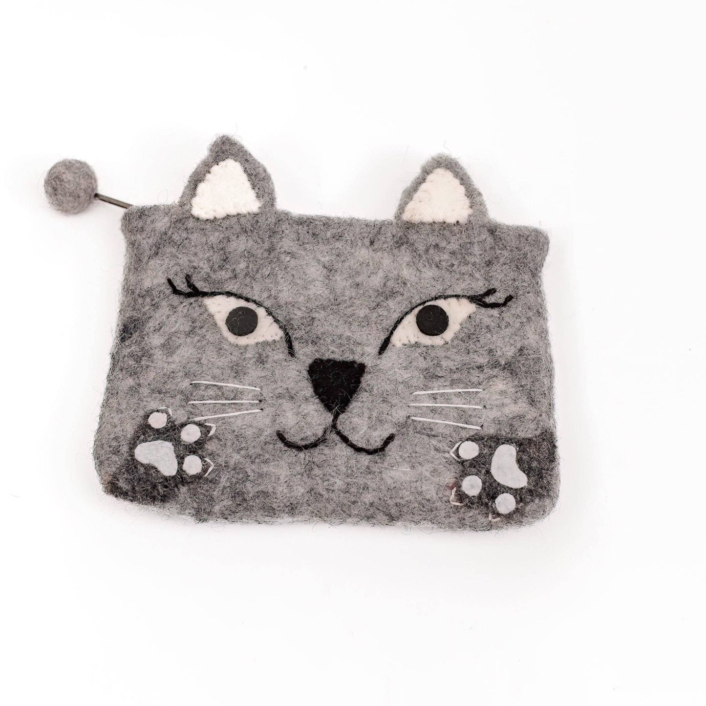 Felt Animal Zipper Pouches