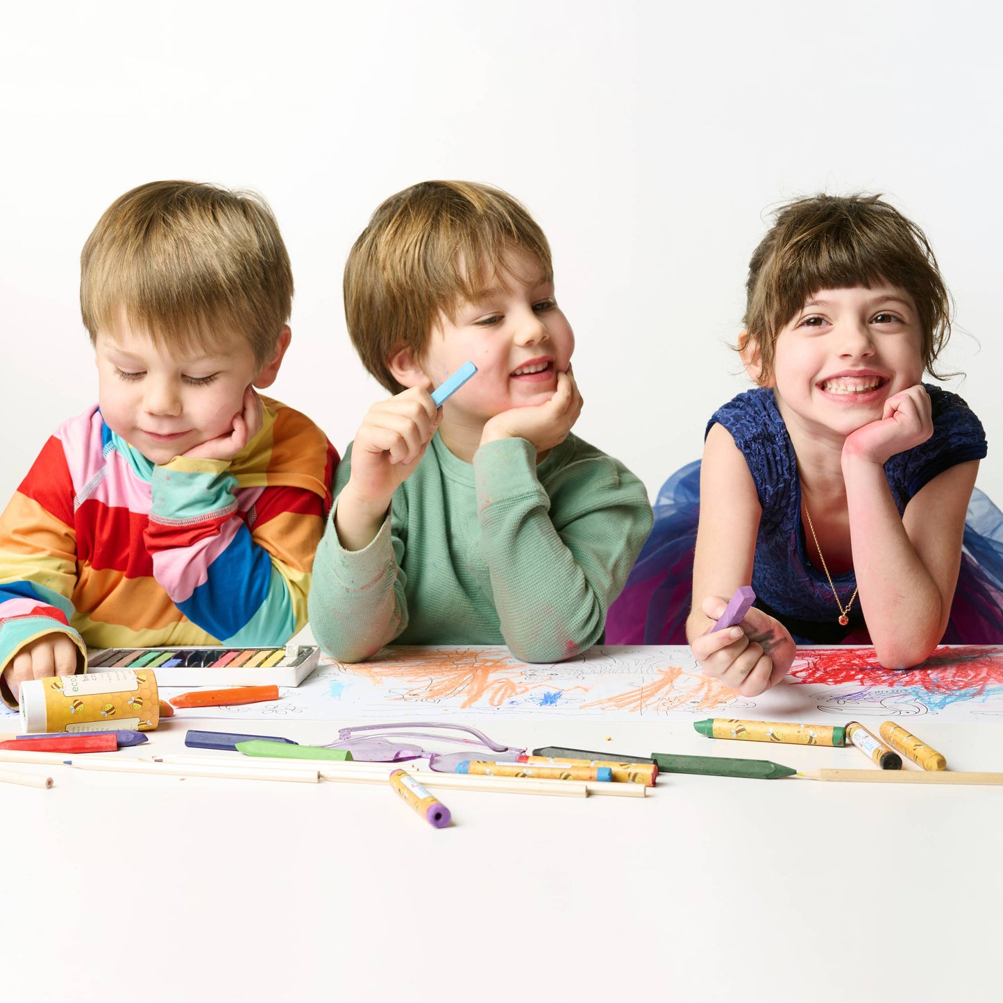 Coloring Scrolls -12ct Assorted - 10ft with Adhesive Back