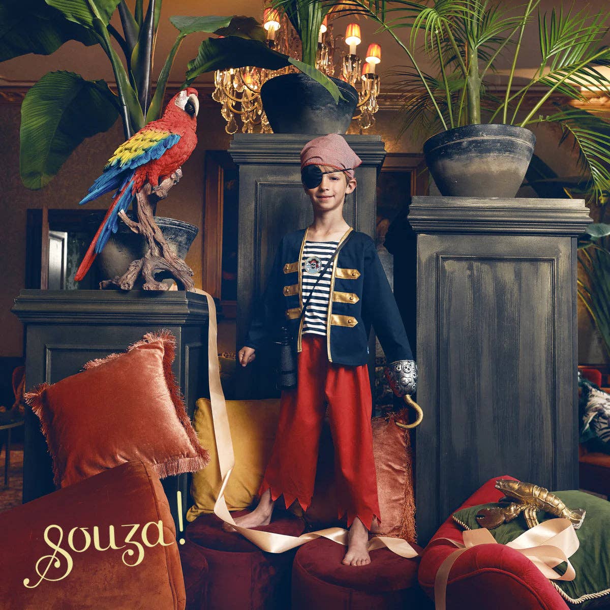 Jean Pirate hook - Costume Accessory for Kids - Carnival & Festive Use