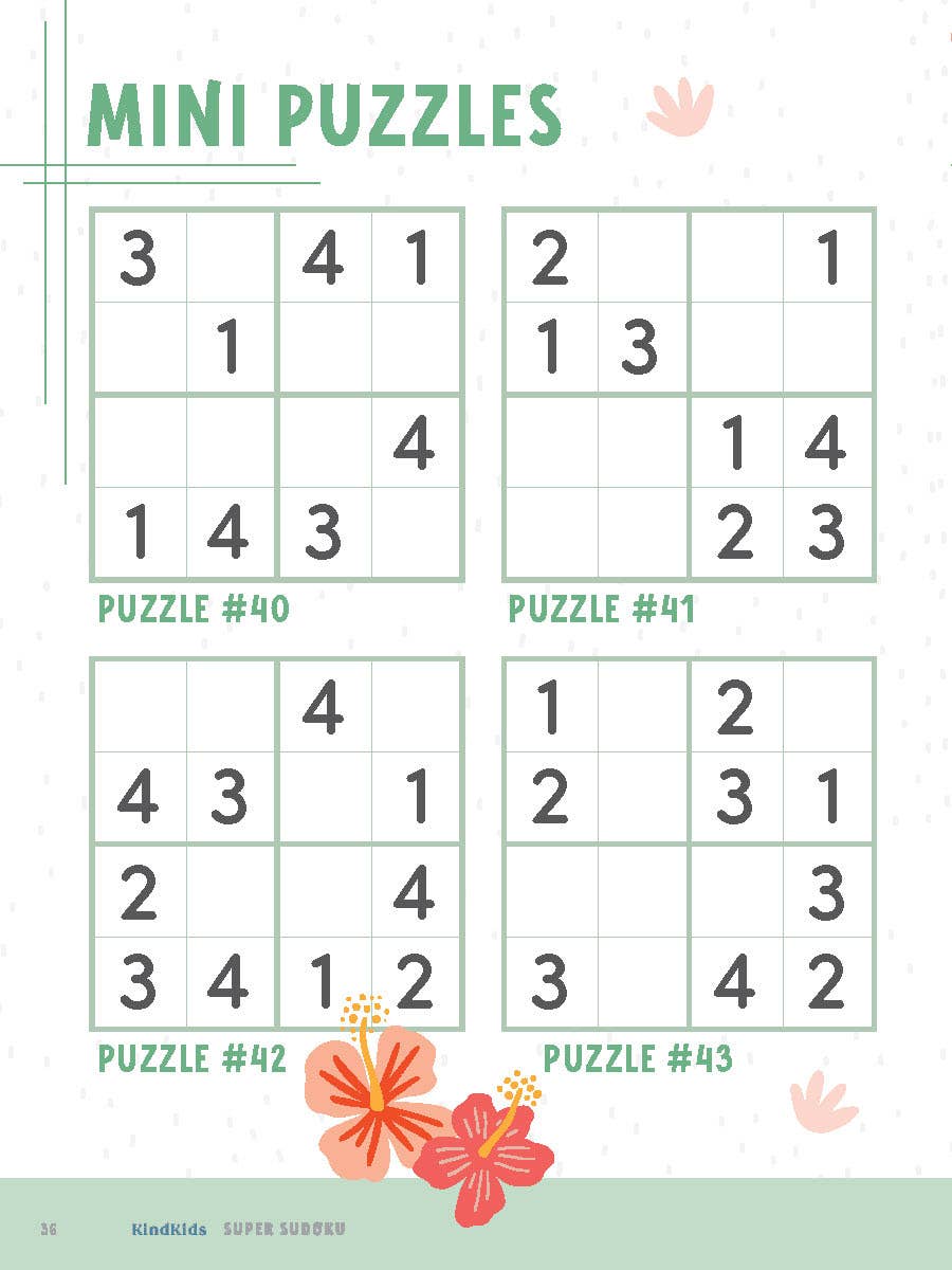 KindKids Super Sudoku