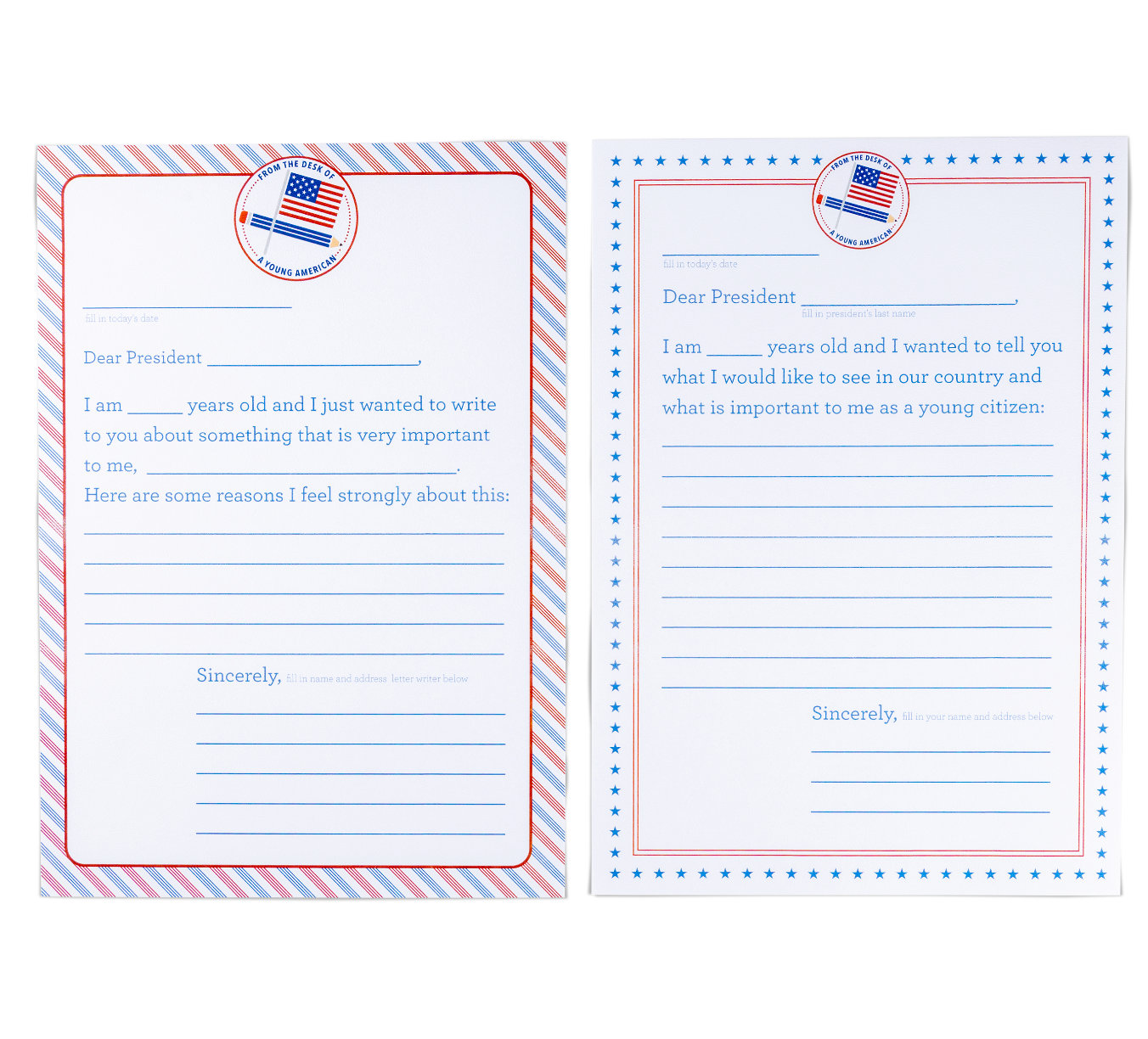 Write a Letter to the President | Letter Writing Kit