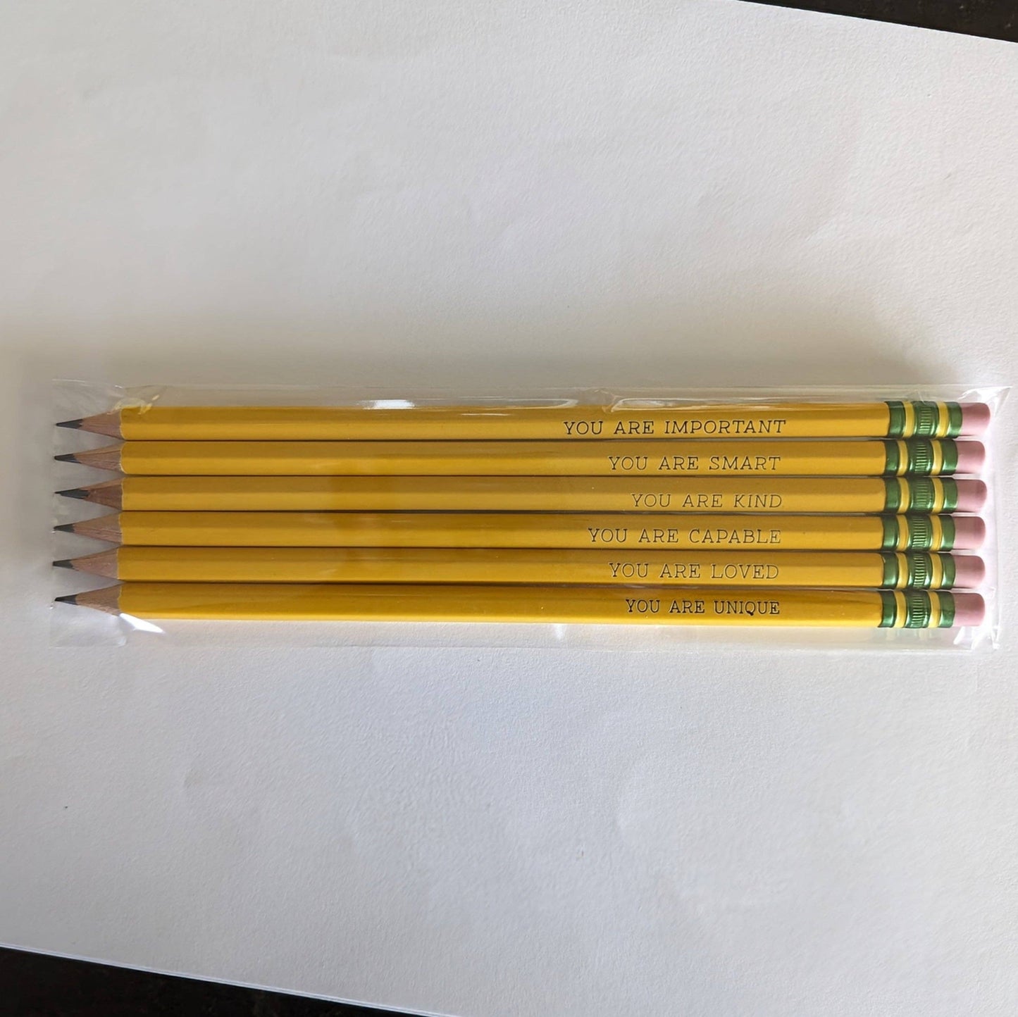 Personalized Yellow Pencils