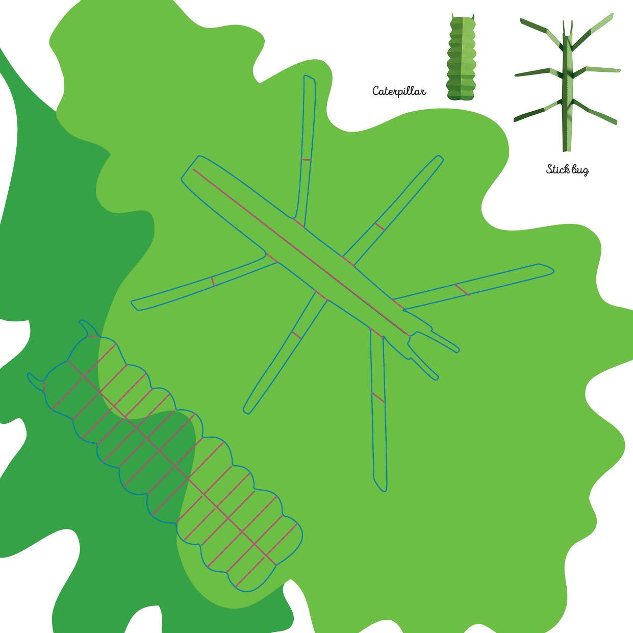 Insects: Fold and Play