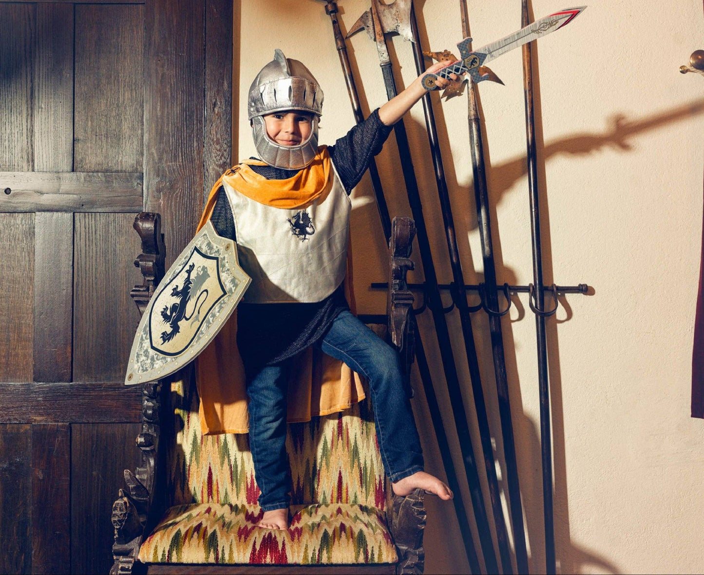 Shield Raymond  - Costume Accessory for Kids - Carnival & Festive Use