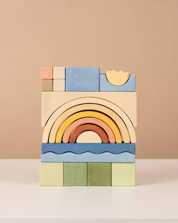 Sunset Building Blocks