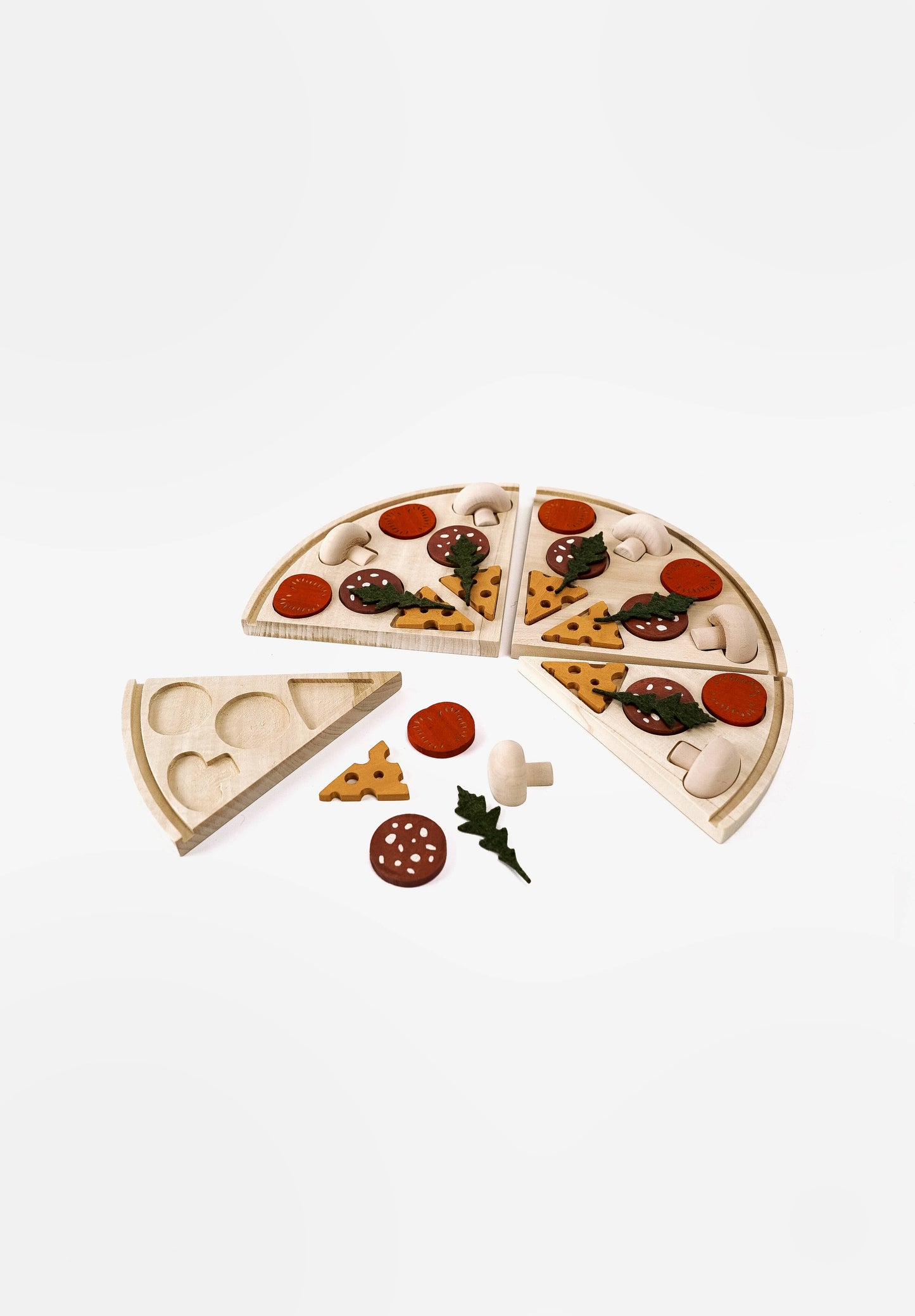Wooden Pizza Toy