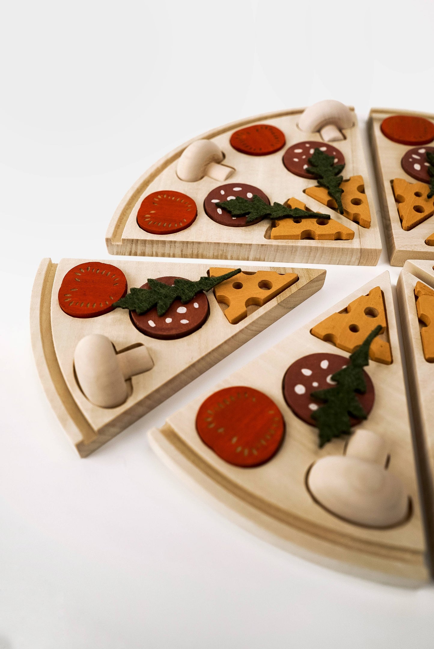 Wooden Pizza Toy