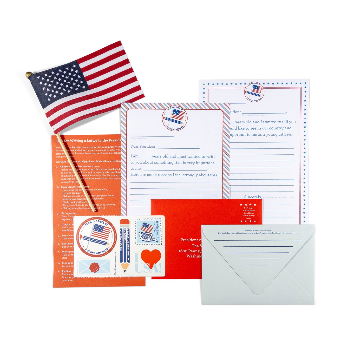 Write a Letter to the President | Letter Writing Kit
