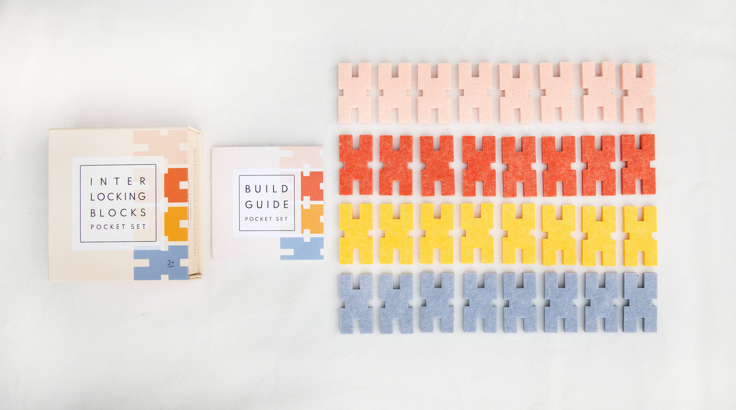 Interlocking Blocks - Pocket Set