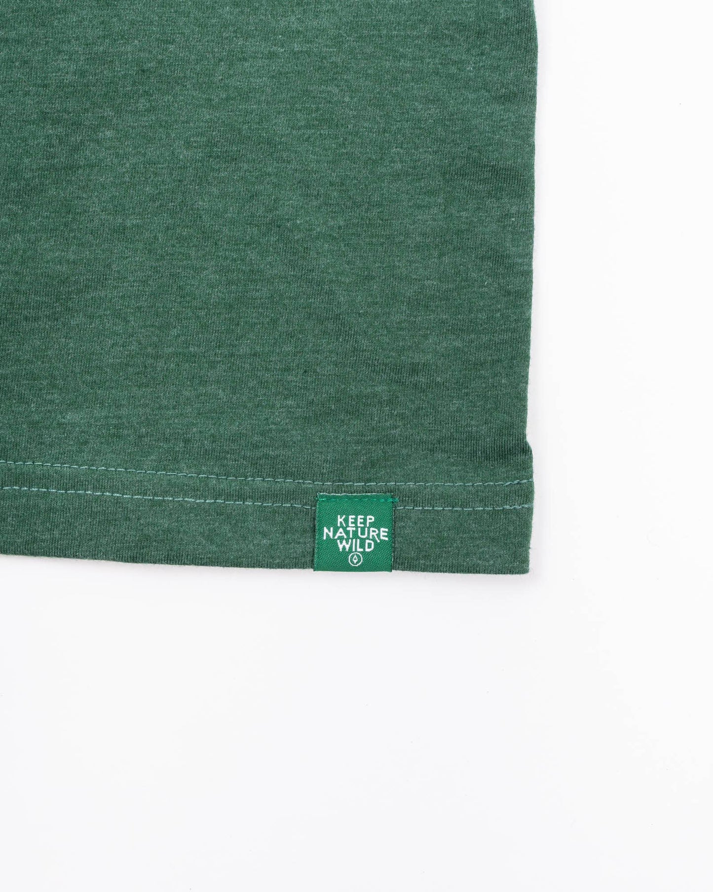 Wild Pine Youth Tee | Heather Forest