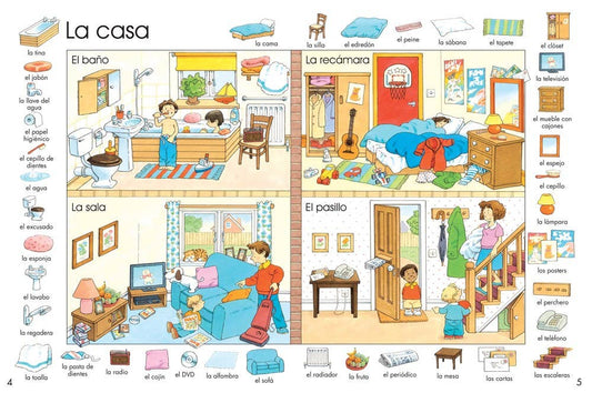 First Thousand Words In Spanish : Usborne